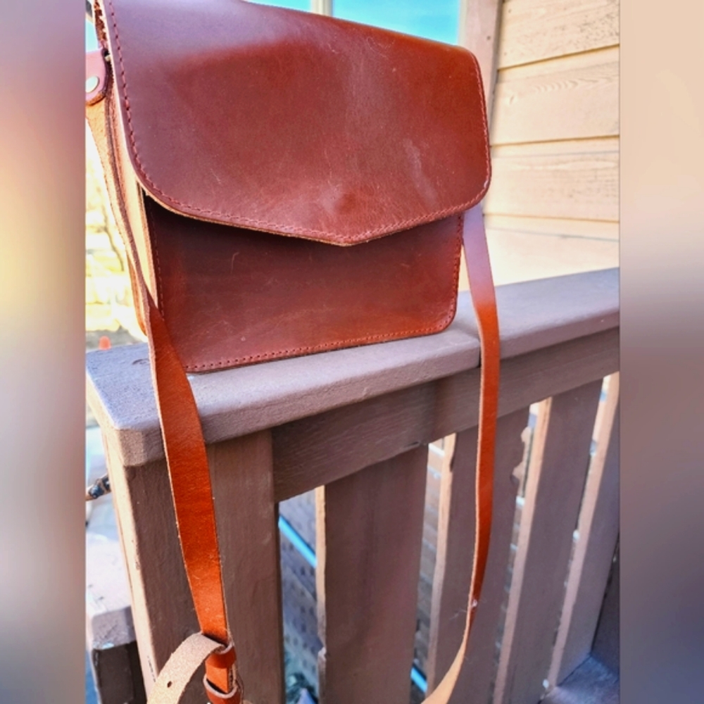 Portland Leather Goods Hawthorne Bag in 🦄 Hickory